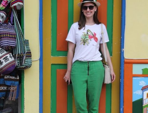 Meu look: Flor de Bananeira